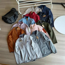 Patagonia's new outdoor knitted fleece hooded cardigan-4877  