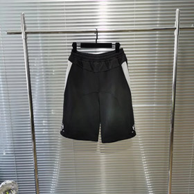 Balenciaga new embroidered patchwork casual short style-4914  