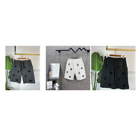 Burberry star print letter shorts-4918  