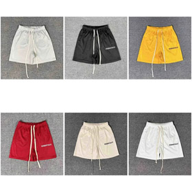 ESSENTIALS Mesh Drawstring Loose-Fit Shorts (FG)-5088  