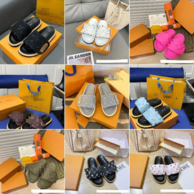 Louis Vuitton LV New Velcro Anti-slip Slip-on Sandals-5558  